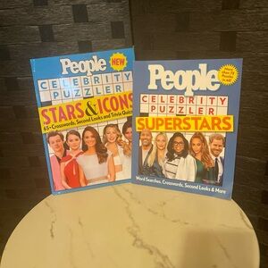 PEOPLE Magazine Celebrity Crossword & Puzzle Books Ultimate & Puzzler Classics